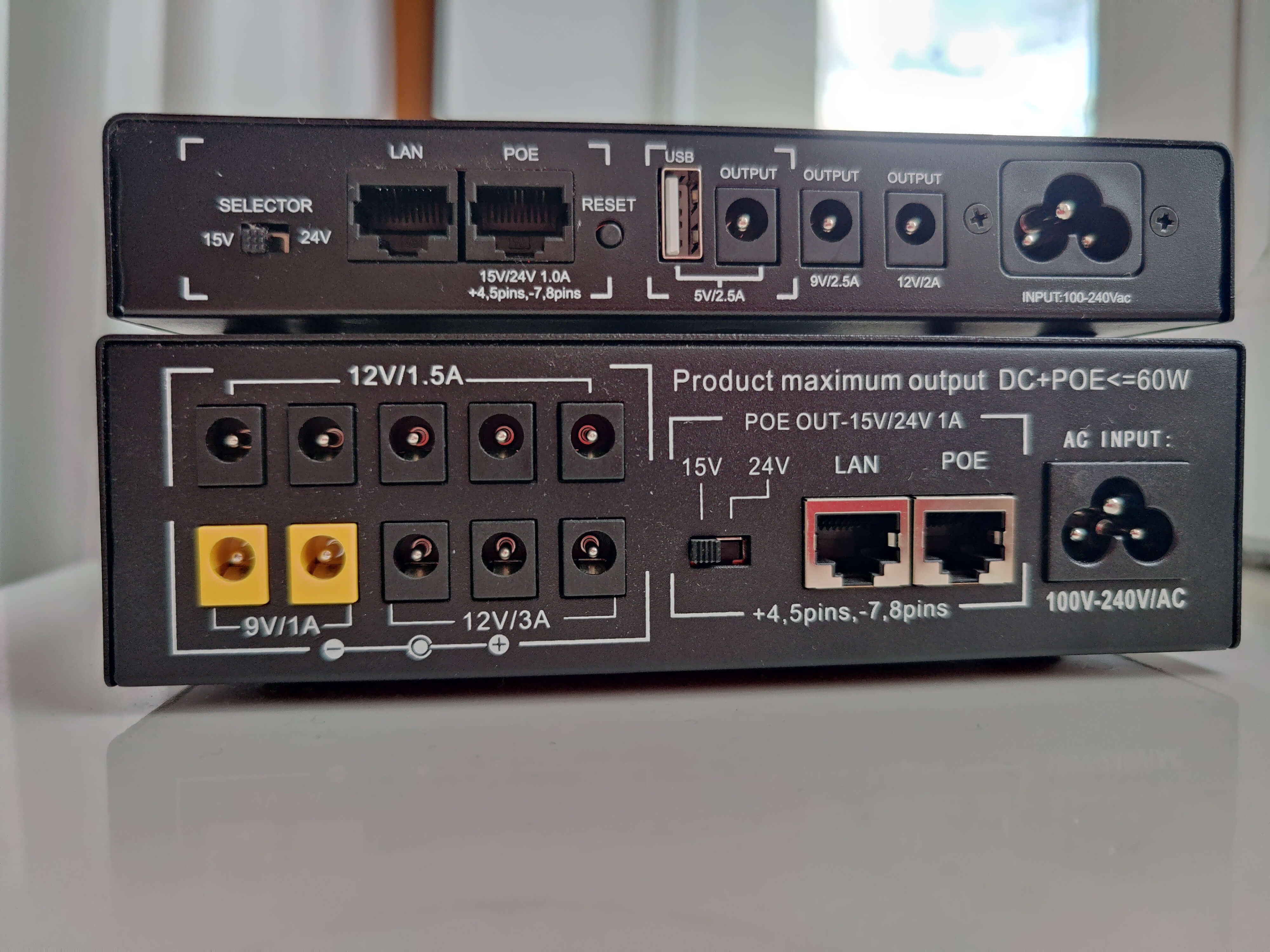 UPS units - back view